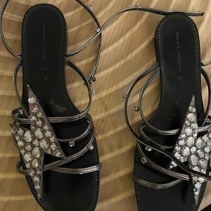 Zara Star Criss Cross Sandals